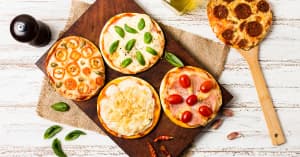 Mini Pizzas with Veggies