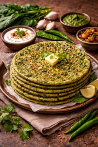 Palak Paratha