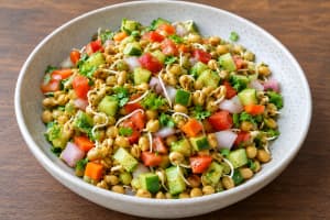 Soybean Sprouts Chaat