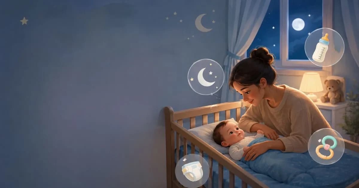Why Do Babies Wake Up at Night? 5 Common Reasons and Sleep Tips