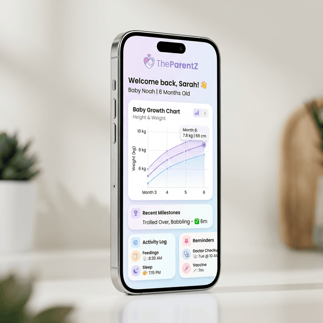 TheParentZ App Mockup