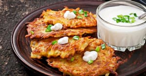 Carrot and Zucchini Pancakes