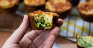 Cheese and Veggie Muffins