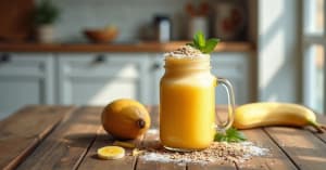 Mango and Banana Smoothie
