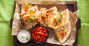 Mini Veggie Quesadillas