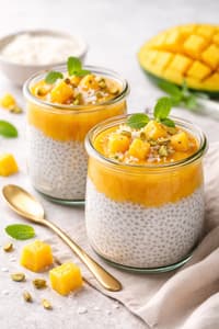 Mango Chiaseed Pudding