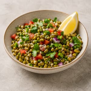 Sprouted Moong Chaat