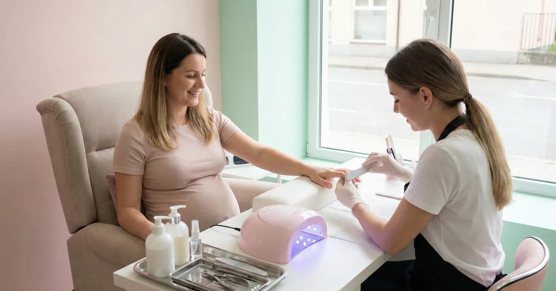 Can I Get a Gel Manicure and Pedicure When Pregnant?