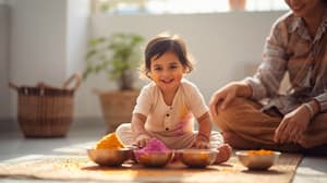 Rang Panchami with Toddlers: A Stress-Free Guide to Safe Sensory Play