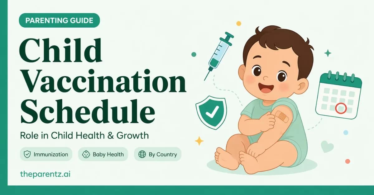 Child Vaccination Schedule: Role in Health and Growth