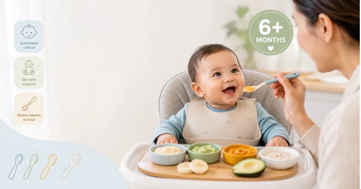 When to Start Solids: The Complete WHO & AAP Guide for New Parents