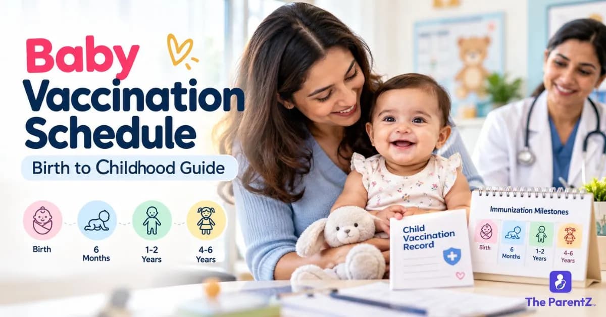 Baby Vaccination Schedule: A Parent-Friendly Guide From Birth Through Childhood